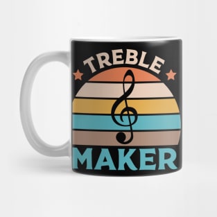 Treble Maker Funny Musician Mug